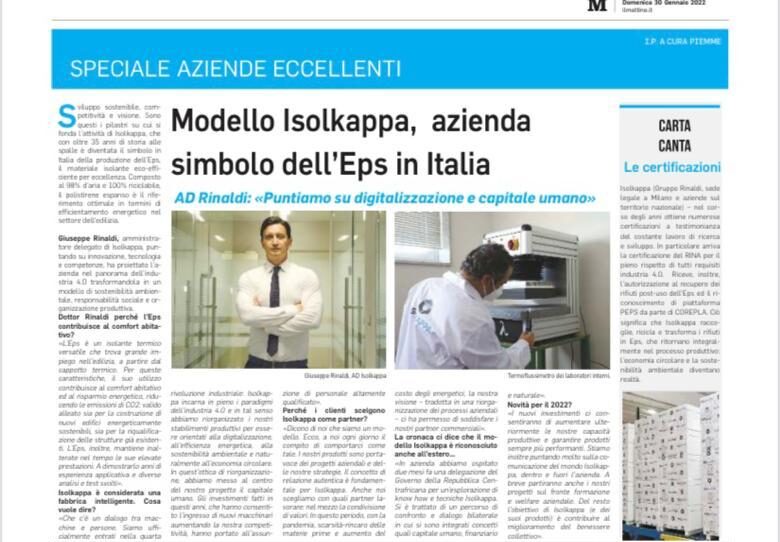 Il Mattino - Modello Isolkappa