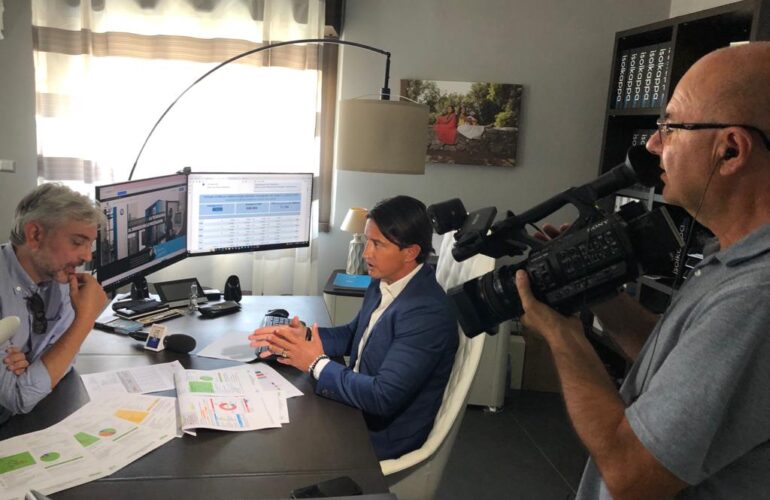 Isolkappa al TG3, l'Ad Giuseppe Rinaldi sul rincaro energetici che interessa anche il Gruppo Rinaldi