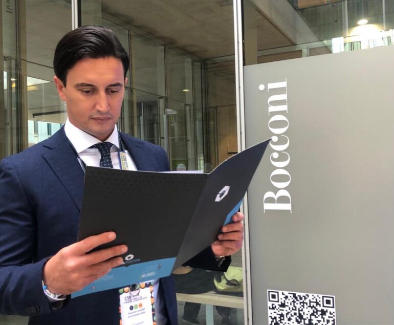 Salone della CSR, il CEO di Isolkappa Giuseppe Rinaldi tra i protagonisti del Salone della CSR all’Università Bocconi di Milano, 3-5 ottobre