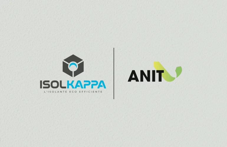 L'immagine rappresenta la partnership tra Isolkappa e ANIT